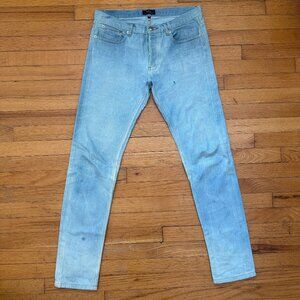 A.P.C. Petit New Standard Jeans Men’s 30 Light Wash Slim Denim